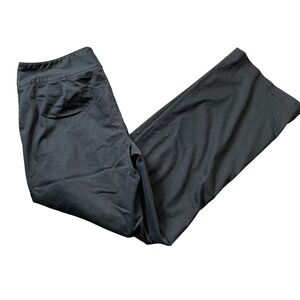 Pantology 12 Black Straight Leg Pants Cotton Blend
